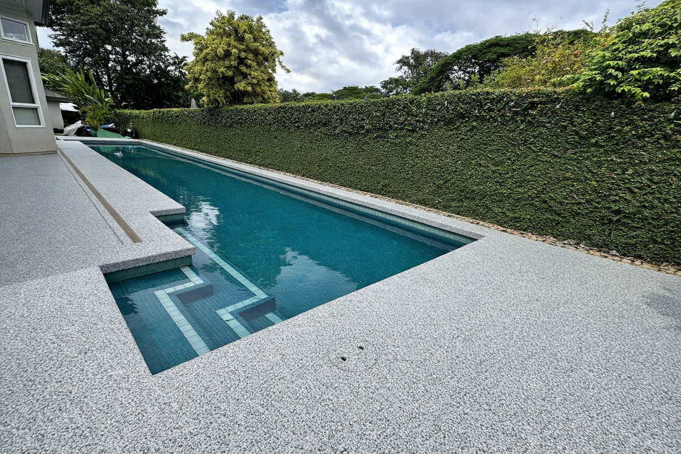 Concrete pool decks in Chicopee, MA